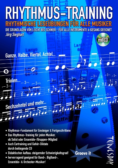 Notenheft mit CD Rhythmus trainieren